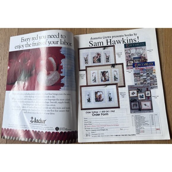 The Cross Stitcher Angel of Love Design Works February 1997  Magazine - Picture 2 of 9